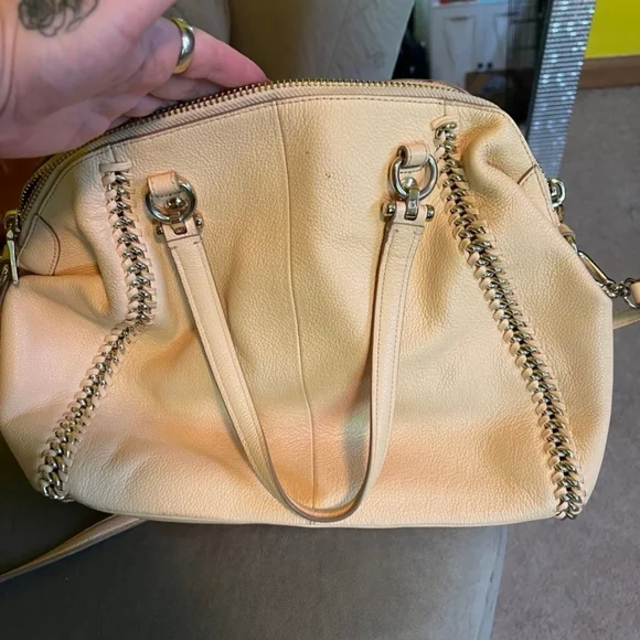 Coach Whiplash Leather Prairie Satchel Apricot - Picture 2 of 7